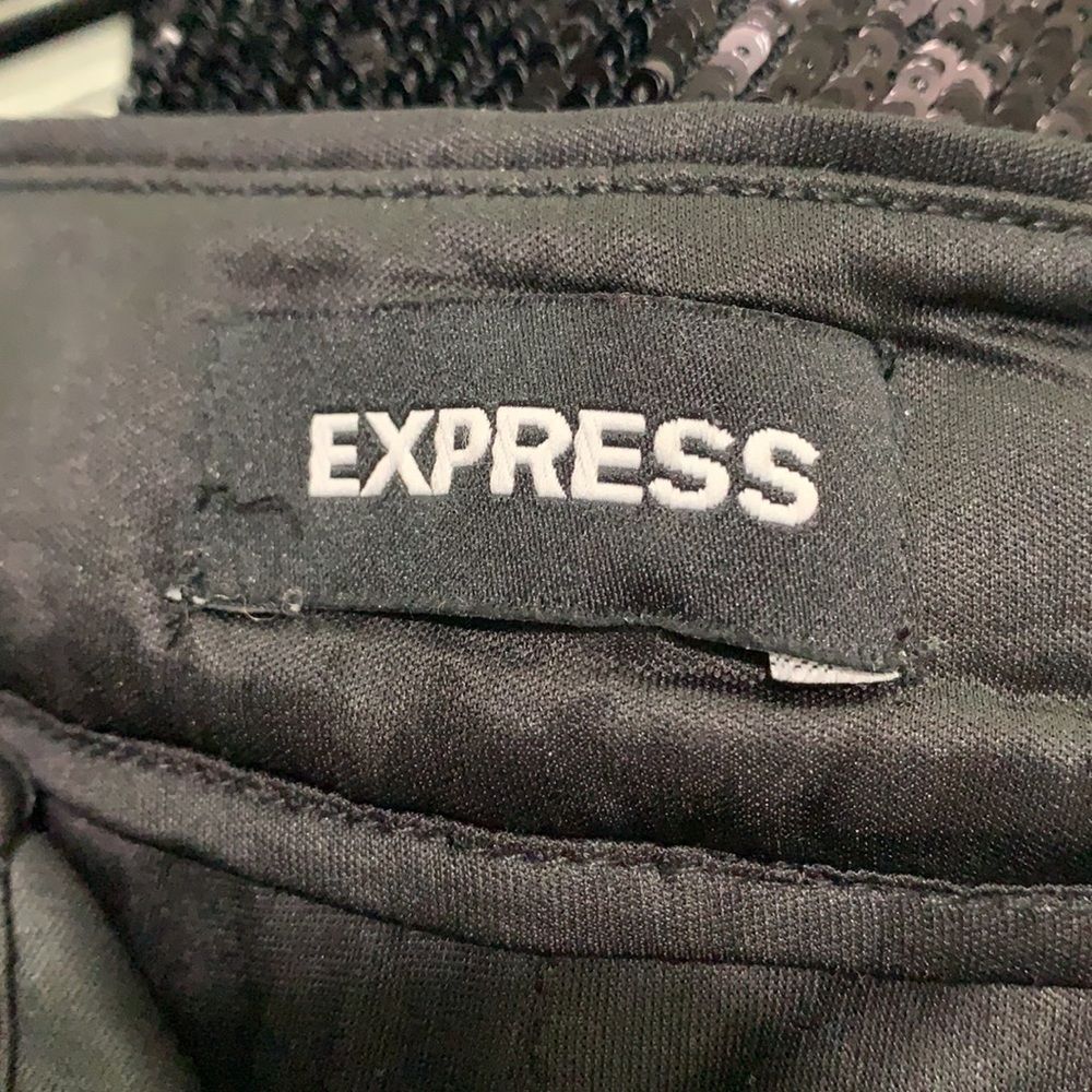 Express black sequin pants - Picture 10 of 12